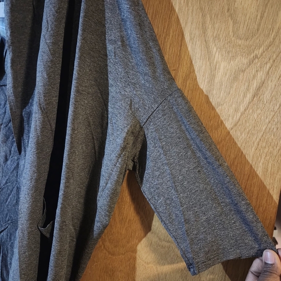 Anatomie women's open front cardigan size 1(S/M) dakota dark heather gray - Picture 9 of 10